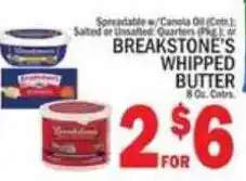 C Town Breakstone's whipped butter offer