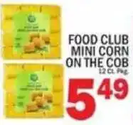 C Town Food Club Mini Corn On The Cob offer