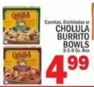 C Town Cholula burrito bowls offer