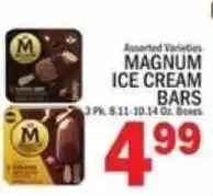 C Town Magnum ice cream bars offer