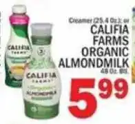 C Town Califia Farms Organic Almondmilk offer