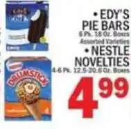 C Town Edy's pie bars offer