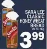 C Town Sara Lee classic honey wheat bread offer