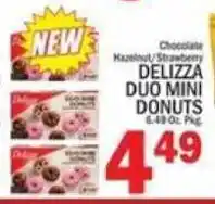 C Town Delizza duo mini donuts offer