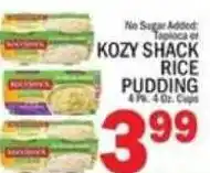 C Town Kozy Shack Rice Pudding offer