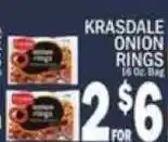 C Town Krasdale onion rings offer