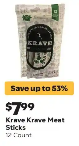 Grocery Outlet Krave Krave Meat Sticks offer