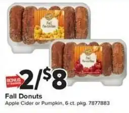 Giant Food Fall Donuts offer