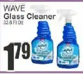 Wave glass cleaner