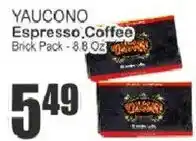 Key Food Yaucono espresso coffee offer