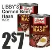 Key Food Libby's corned beef hash offer