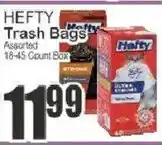 Key Food Hefty trash bags offer