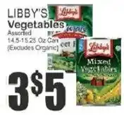 Key Food Libby's vegetables assorted offer