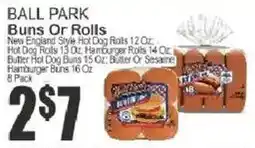Key Food Ball Park buns or rolls offer