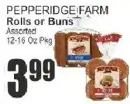 Key Food Pepperidge Farm Rolls or Buns offer