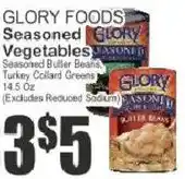 Key Food Glory foods seasoned vegetables offer