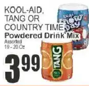 Key Food Kool-Aid, Tang or Country Time Powdered Drink Mix offer