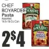 Key Food Chef boyardee pasta assorted offer