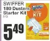 Key Food Swiffer 180 Dusters Starter Kit offer