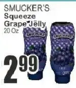 Key Food Smucker's squeeze grape jelly offer