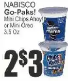 Key Food Nabisco Go-Paks! offer