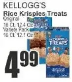 Key Food Kellogg's rice krispies treats offer