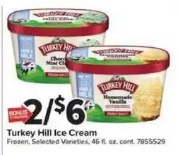 Giant Food Turkey Hill Ice Cream offer