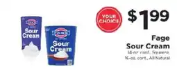ShopRite Fage Sour Cream offer