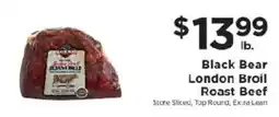 ShopRite Black Bear London Broil Roast Beef offer