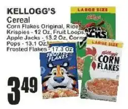 Key Food Kellogg's cereal offer