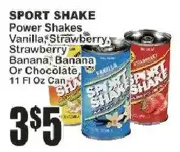 Key Food Sport Shake Power Shakes offer