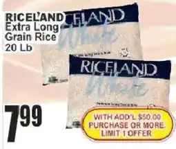 Key Food Riceland white rice offer