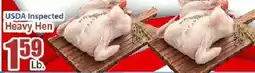 Key Food Usda inspected heavy hen offer