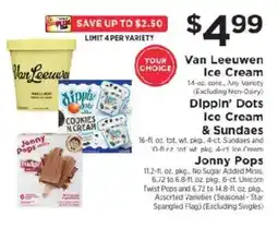 ShopRite Van Leeuwen Ice Cream offer