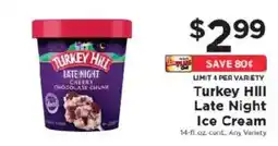 ShopRite Turkey Hill Late Night Ice Cream offer