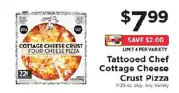 ShopRite Tattooed Chef Cottage Cheese Crust Pizza offer