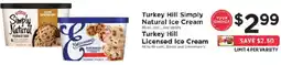 ShopRite Turkey Hill Simply Natural Ice Cream offer