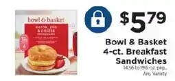 ShopRite Bowl & Basket Breakfast Sandwiches offer