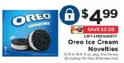 ShopRite Oreo ice cream novelties offer
