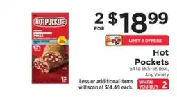 ShopRite Hot Pockets offer