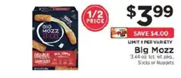 ShopRite Big Mozz Sticks offer