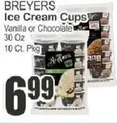 Key Food Breyers ice cream cups offer