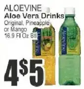 Key Food Aloevine Aloe Vera Drinks offer
