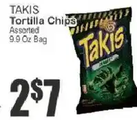 Key Food Takis tortilla chips offer
