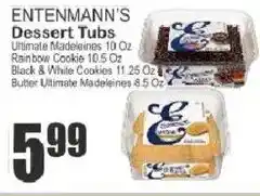 Key Food Entenmann's dessert tubs offer