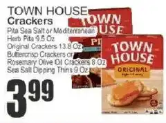 Key Food Town House Crackers offer