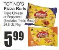 Key Food Totino's pizza rolls offer