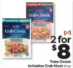 Weis Markets Trans Ocean Imitation Crab Meat offer