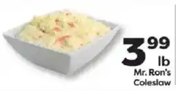 Weis Markets Mr. Ron's Coleslaw offer