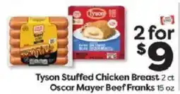 Weis Markets Tyson Stuffed Chicken Breast offer